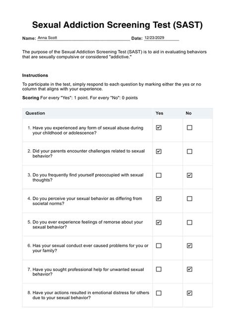 assessment porn|Sexual Addiction Screening Test (SAST) .